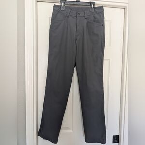 Men's Lululemon EasyFive Gray Straight-Leg Pants 30 X 31